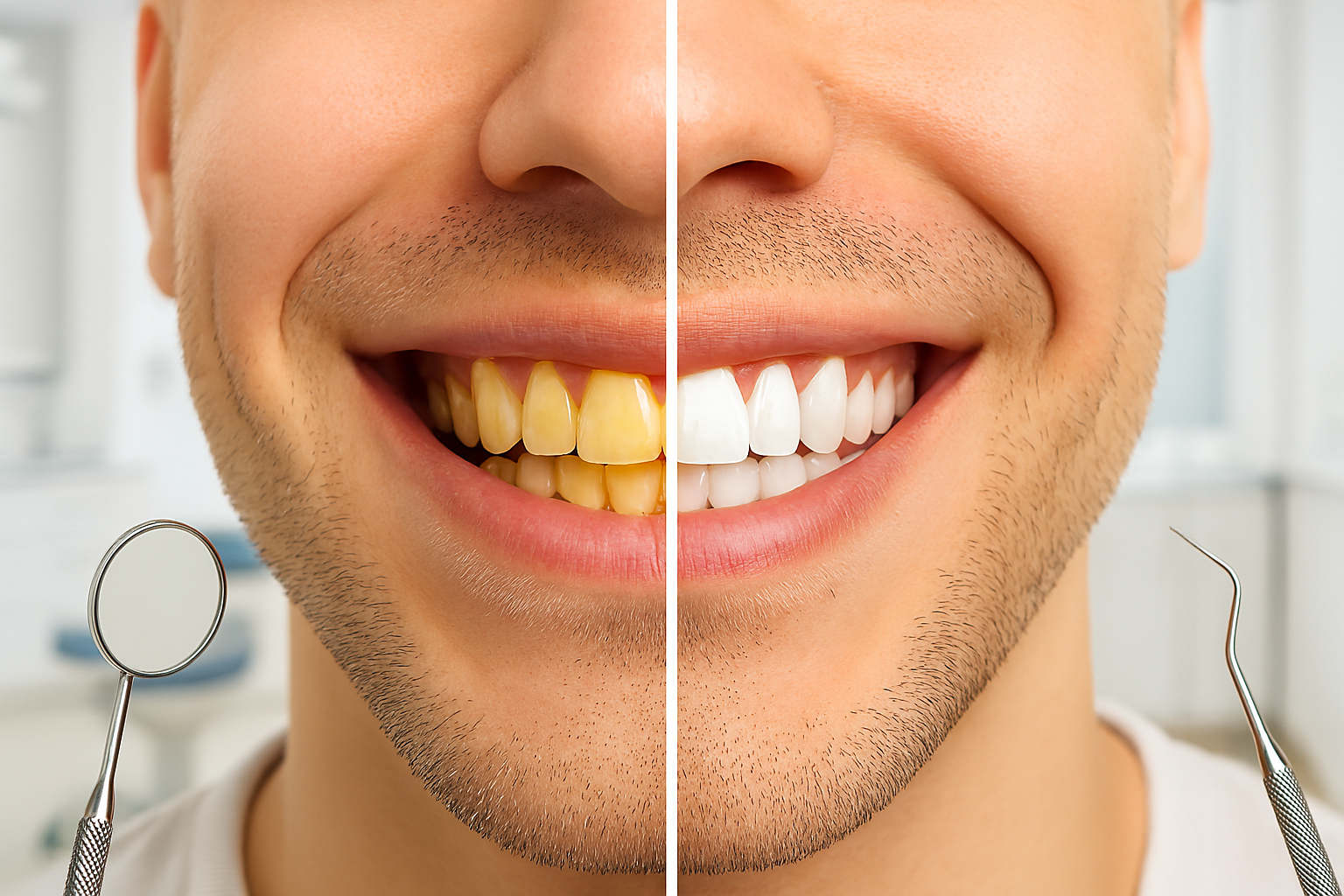 yellow teeth treatment home remedies